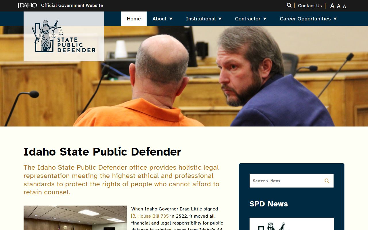 Bingham County arrest records Idaho State Public Defender homepage